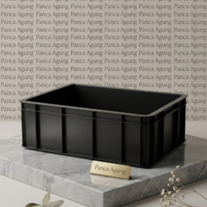 UltraFresh Industrial Grass Jelly Crate – Bak Cincau Plastik Premium Food Grade Heavy Duty