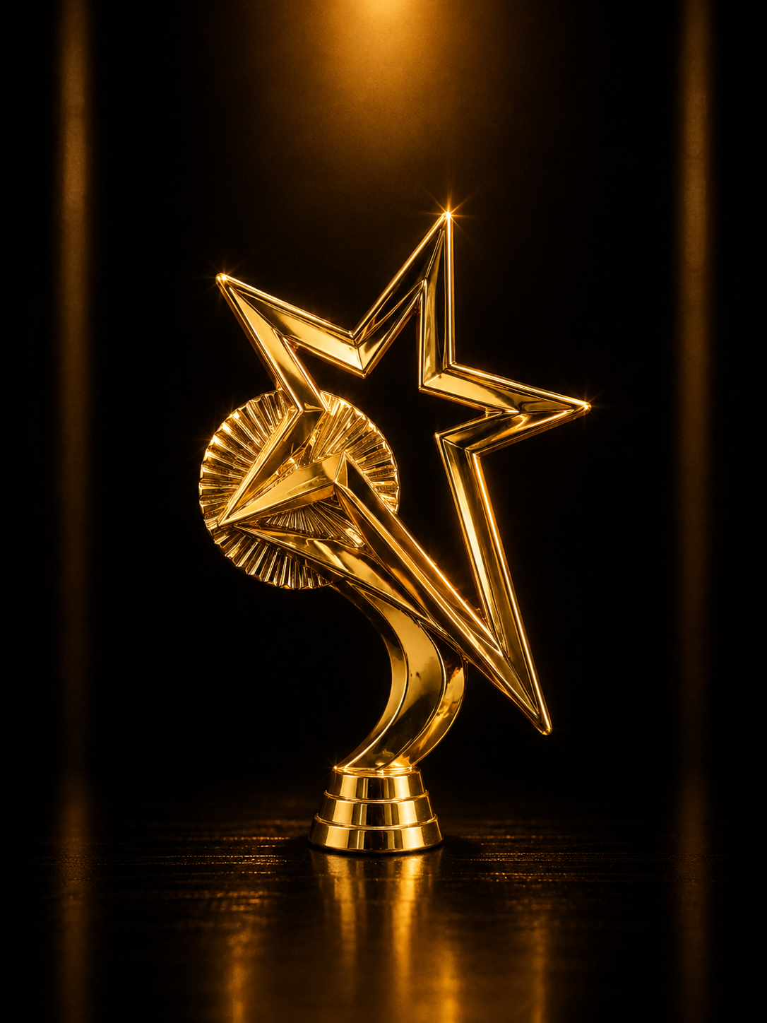 Signature Champion Trophy Figure – Figur Piala Premium Gold Exclusive Series - Gambar 5