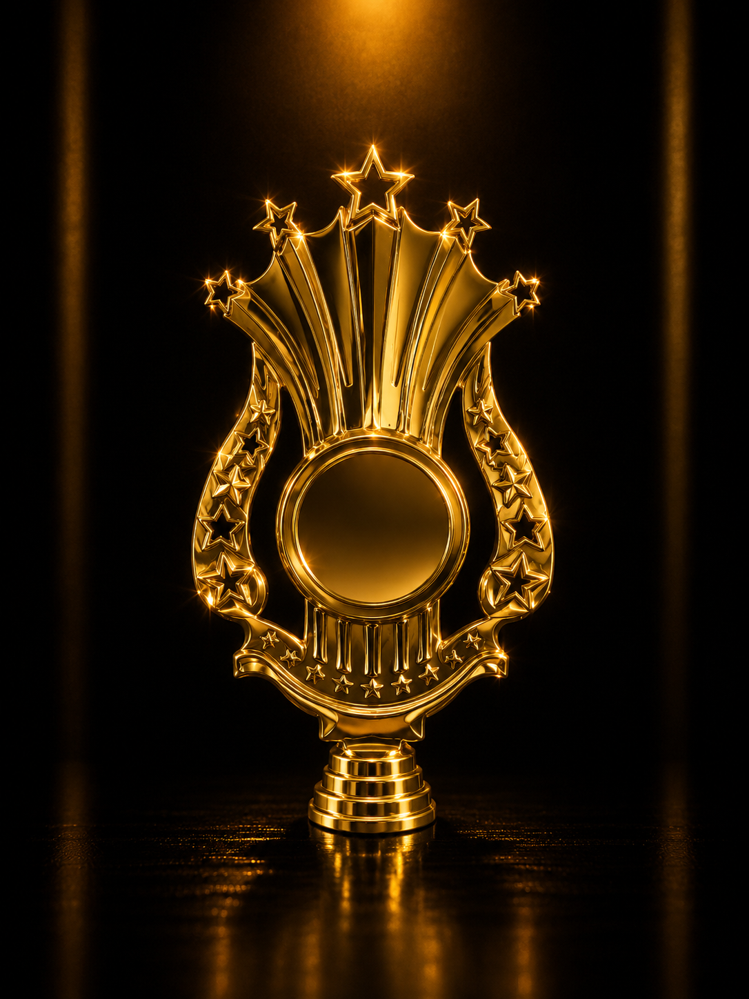Signature Champion Trophy Figure – Figur Piala Premium Gold Exclusive Series - Gambar 4