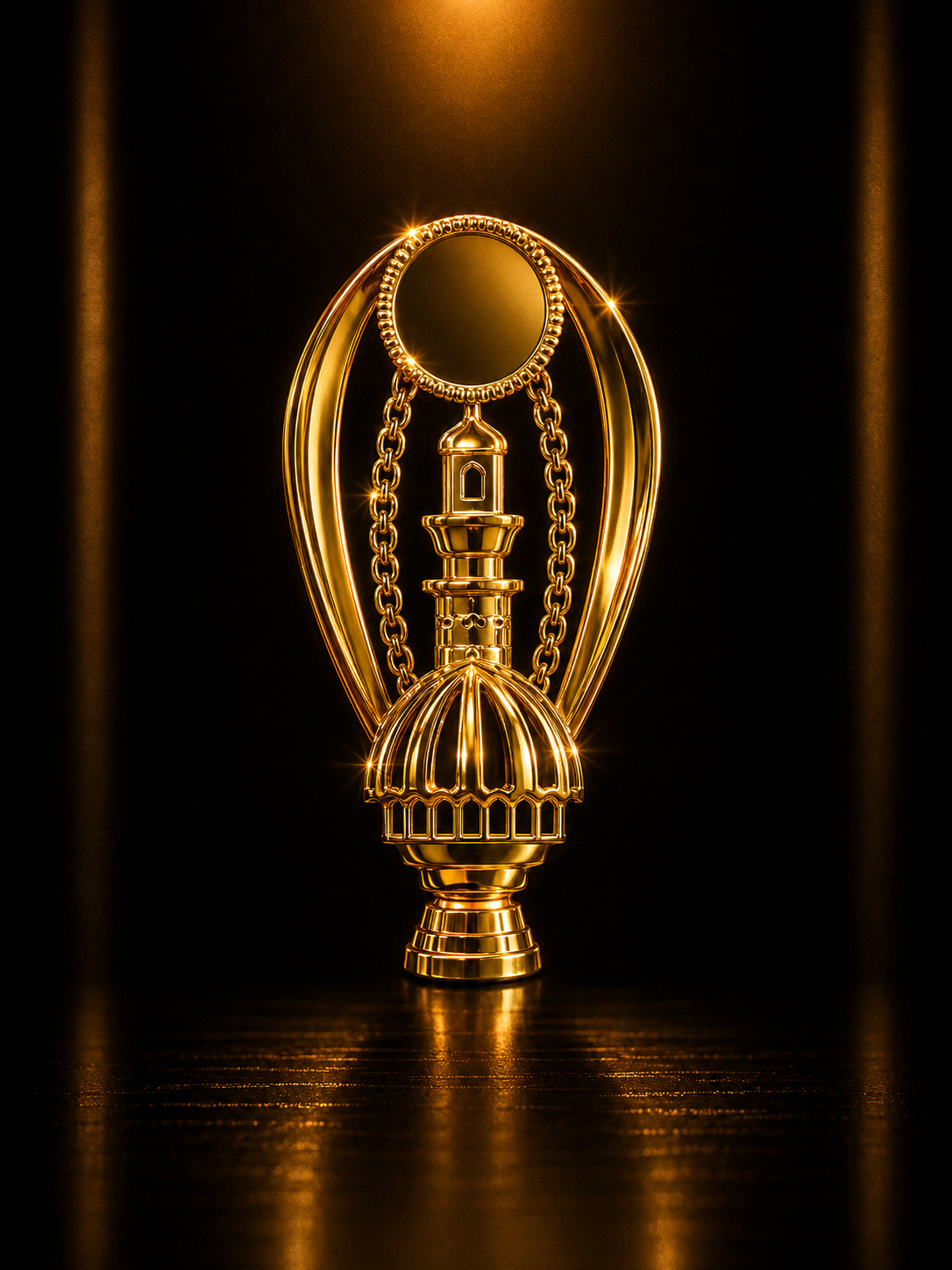 Signature Champion Trophy Figure – Figur Piala Premium Gold Exclusive Series - Gambar 6