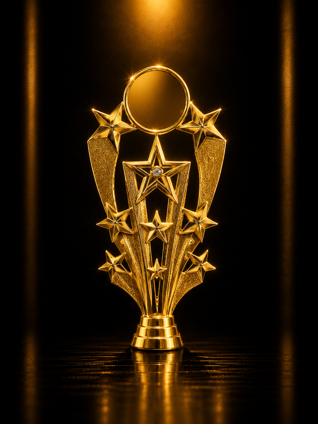 Signature Champion Trophy Figure – Figur Piala Premium Gold Exclusive Series - Gambar 8