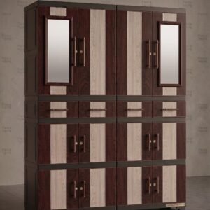RoyalWood Prestige Multi Storage Wardrobe – Lemari Pakaian Premium Modern Konstruksi Kokoh Elegant Series